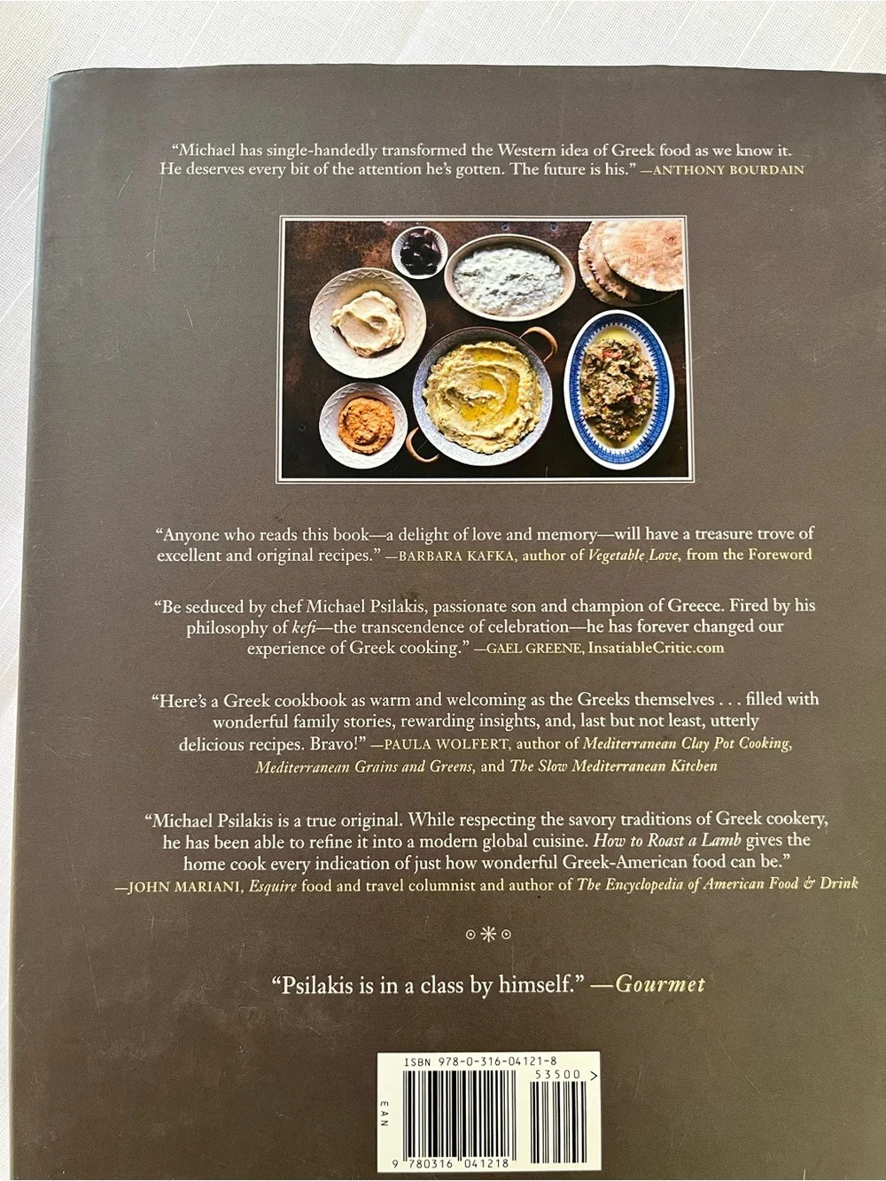 The book modern Mediterranean and American cooking